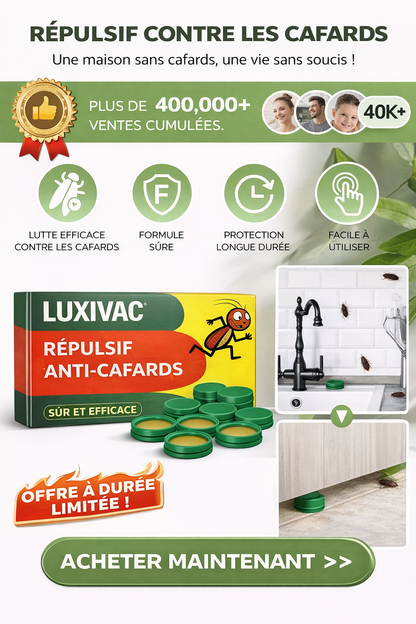 Répulsif contre les cafards